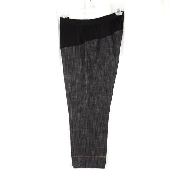 MY LIL BUMP Charcoal Denim Maternity Jeans Pedal Pusher Capris Size L Motherhood - Picture 3 of 6